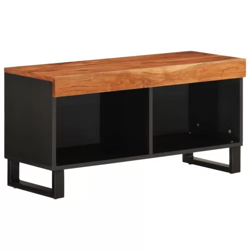 Tömör akácfa TV-szekrény 85 x 33 x 43,5 cm