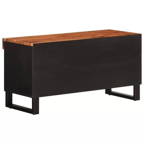 Tömör akácfa TV-szekrény 85 x 33 x 43,5 cm