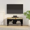 Tömör újrahasznosított fa TV-szekrény 85 x 33 x 43,5 cm