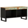 Tömör újrahasznosított fa TV-szekrény 85 x 33 x 43,5 cm