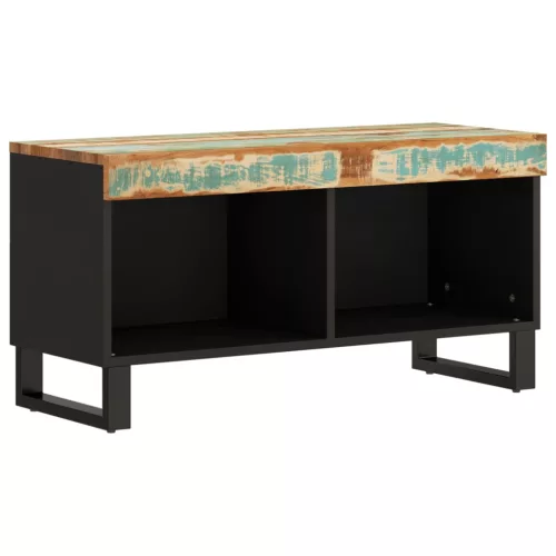 Tömör újrahasznosított fa TV-szekrény 85 x 33 x 43,5 cm