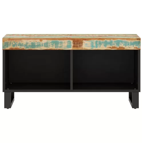 Tömör újrahasznosított fa TV-szekrény 85 x 33 x 43,5 cm