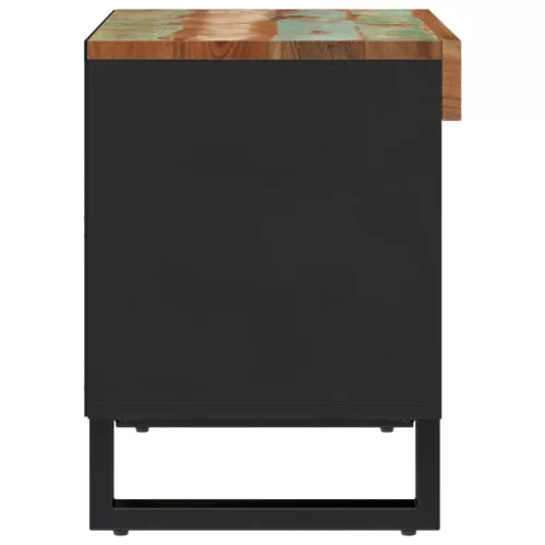 Tömör újrahasznosított fa TV-szekrény 85 x 33 x 43,5 cm