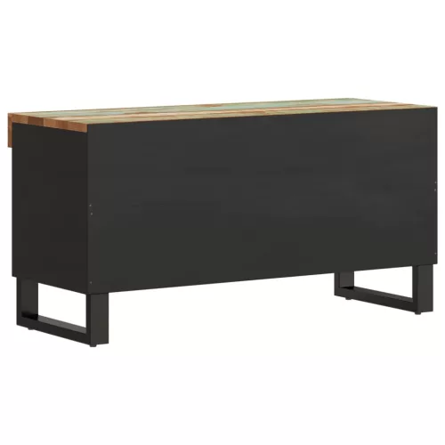 Tömör újrahasznosított fa TV-szekrény 85 x 33 x 43,5 cm