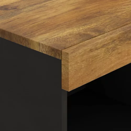 Tömör mangófa TV-szekrény 85 x 33 x 43,5 cm