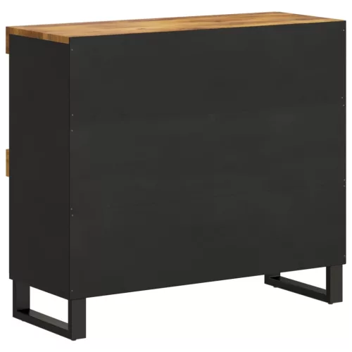 Tömör mangófa tálalószekrény 85 x 33 x 75 cm
