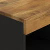 Tömör mangófa tálalószekrény 85 x 33 x 75 cm