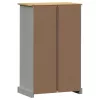VIGO tömör fenyőfa cipőszekrény 60x35x96 cm