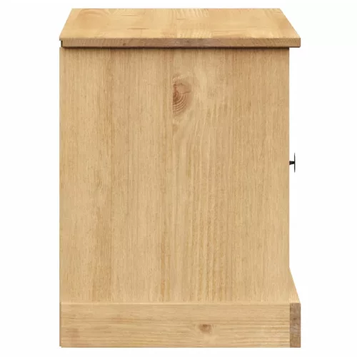 VIGO tömör fenyőfa cipőtároló pad 106 x 35 x 45 cm