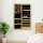 Falra szerelhető tükrös ékszerszekrény LED fényekkel