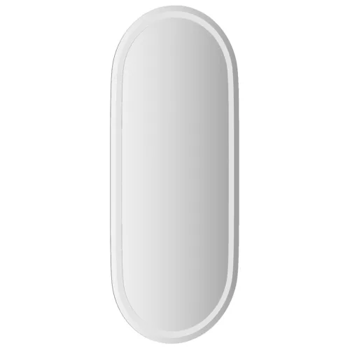 Ovális LED-es fürdőszobai tükör 100 x 45 cm