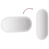 Ovális LED-es fürdőszobai tükör 100 x 45 cm