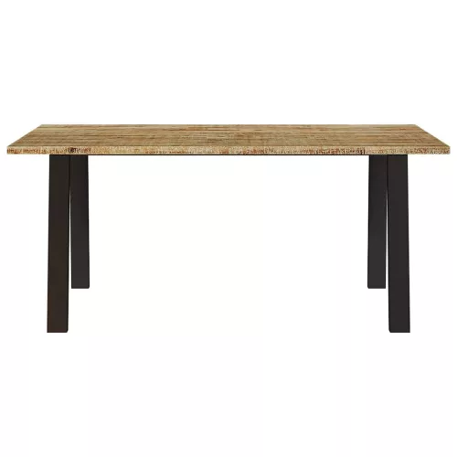 Tömör akácfa kerti étkezőasztal 150 x 90 x 75 cm