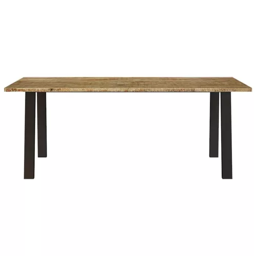 Tömör akácfa étkezőasztal 200x90x75 cm