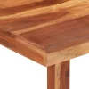 Tömör akácfa étkezőasztal 110 x 50 x 76 cm