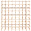 Tömör fenyőfa bortartó 72 palackhoz 90,5x23x90,5 cm