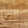 Tömör nyers mangófa tálalóasztal 110 x 35 x 76 cm
