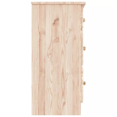 ALTA tömör fenyőfa komód 112x35x73 cm