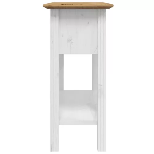 BODO barna tömör fenyőfa tálalóasztal 91x35x74 cm