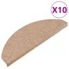 10 db bézs öntapadó lépcsőszőnyeg 65 x 22,5 x 3,5 cm