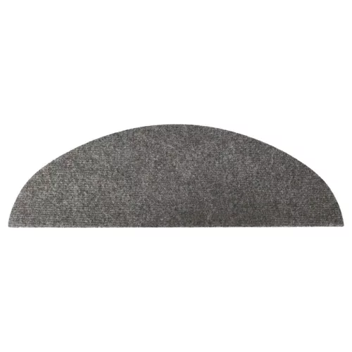 10 db fekete öntapadó lépcsőszőnyeg 56 x 17 x 3 cm