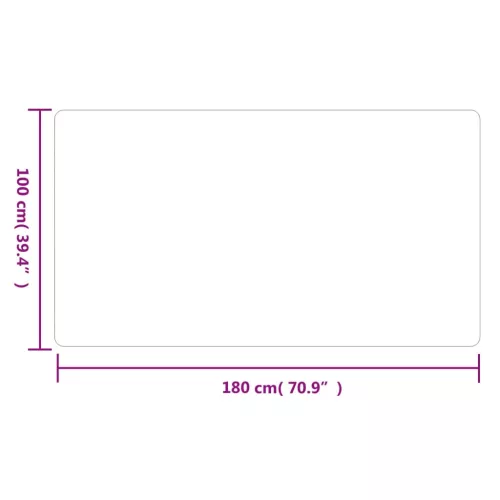 Antracitszürke futószőnyeg 100 x 180 cm