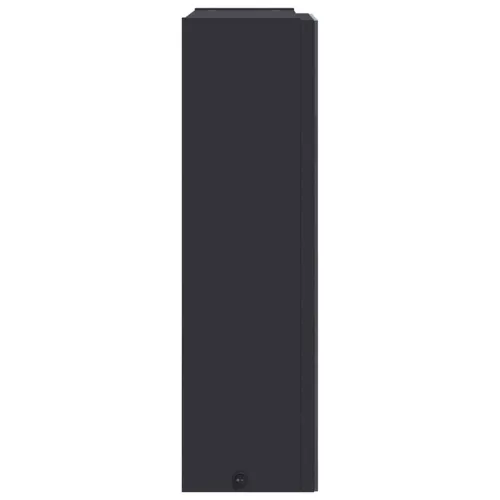 Szürke tükrös fürdőszobaszekrény LED-del 45 x 13 x 52 cm