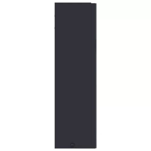 Szürke tükrös fürdőszobaszekrény LED-del 60 x 13 x 52 cm