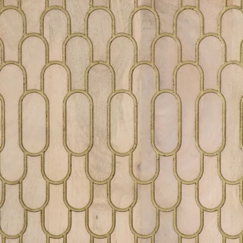 Tömör mangófa fürdőszobai mosdószekrény 62 x 33 x 58 cm