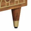 Tömör mangófa tálalószekrény 60 x 33 x 75 cm