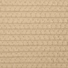Fekete-bézs pamut tárolókosár fedéllel Ø37 x 50 cm