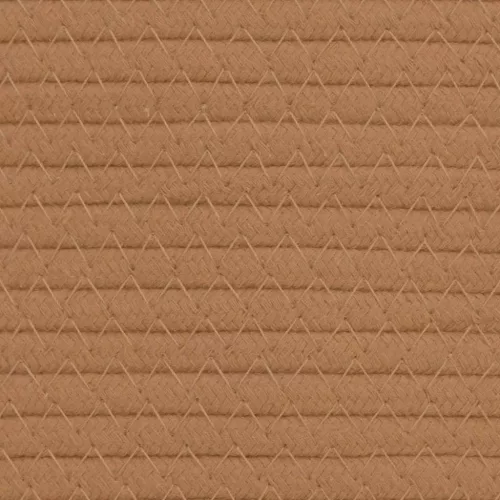 Barna pamut tárolókosár Ø40 x 35 cm