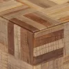 Tömör újrahasznosított tíkfa pad 110 x 35 x 45 cm