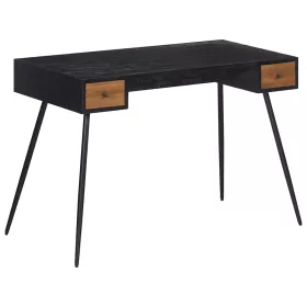   Tömör újrahasznosított tíkfa íróasztal 117 x 56,5 x 75 cm