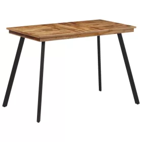 Tömör tíkfa étkezőasztal 120 x 62 x 76 cm