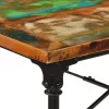 Tömör újrahasznosított fa étkezőasztal 220 x 90 x 77 cm