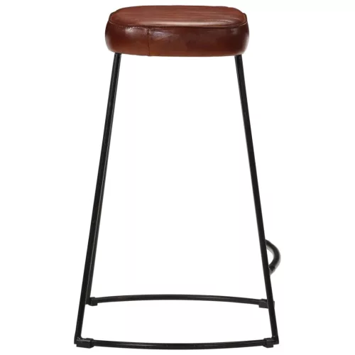 2 db sötétbarna bárszék 41x29x62 cm