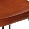 2 db sötétbarna bárszék 41x29x62 cm