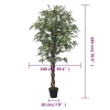 Zöld mű juharfa 672 levéllel 180 cm