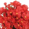3 db piros karácsonyi virágfüzér 85 cm