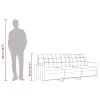 3 személyes bordó szövet kanapé 180 cm
