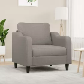 Tópszínű szövet kanapéfotel 60 cm