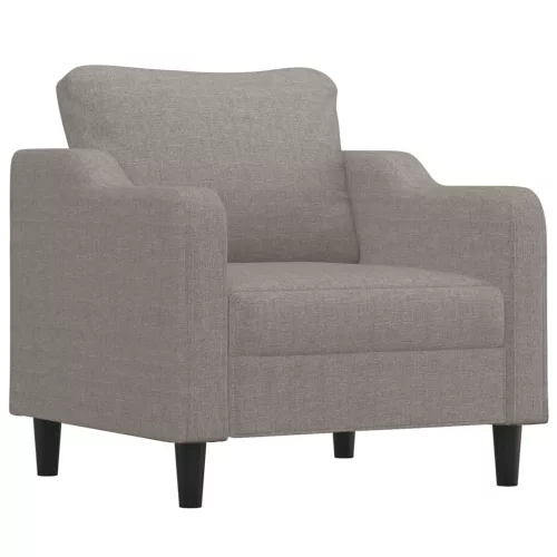 Tópszínű szövet kanapéfotel 60 cm