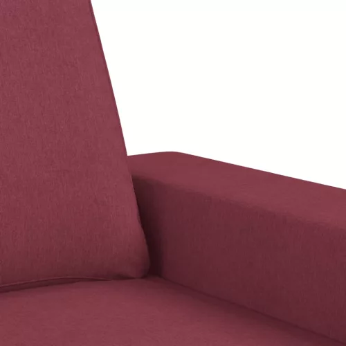 Bordó szövet kanapéfotel 60 cm