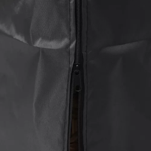 Fekete 420D oxford szövet piramis alakú fűtőhuzat 86x47x241 cm