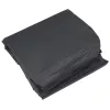 Fekete 420D oxford szövet piramis alakú fűtőhuzat 86x47x241 cm