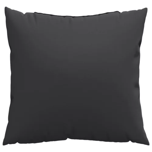 4 db fekete szövet kanapépárna 60 x 60 cm