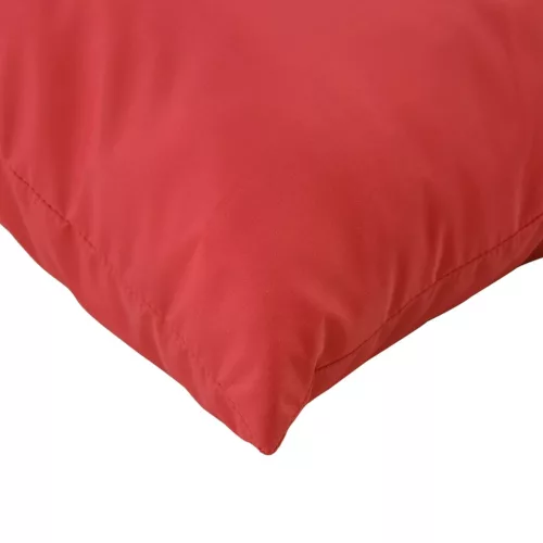 3 db piros szövet raklappárna