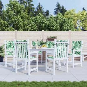   Székpárnák Egyéb 6 pcs Levélminta 100 x 50 x 3 cm Oxford szövet