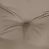Tópszínű oxford szövet kerti padpárna 100 x 50 x 7 cm